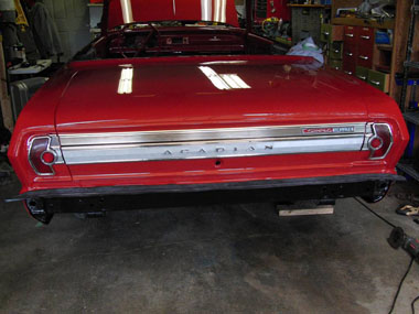 1963 ACADIAN BEAUMONT SPORT DELUXE CONVERTIBLE