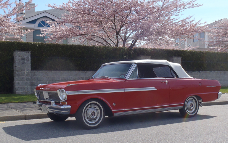 1963 ACADIAN BEAUMONT SPORT DELUXE CONVERTIBLE