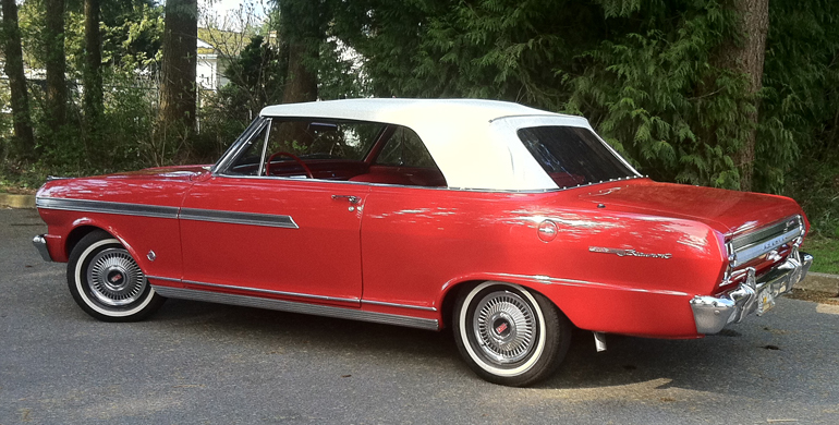 1963 ACADIAN BEAUMONT SPORT DELUXE CONVERTIBLE