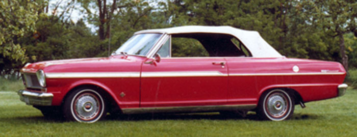 1963 ACADIAN BEAUMONT SPORT DELUXE CONVERTIBLE