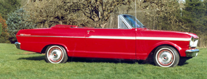 1963 ACADIAN BEAUMONT SPORT DELUXE CONVERTIBLE