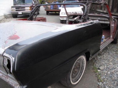 1963 ACADIAN BEAUMONT SPORT DELUXE CONVERTIBLE